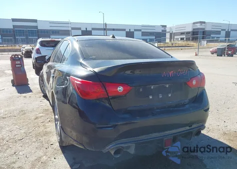 2015 Infiniti Q50 Premium from USA, damaged, VIN JN1BV7AR1FM418507